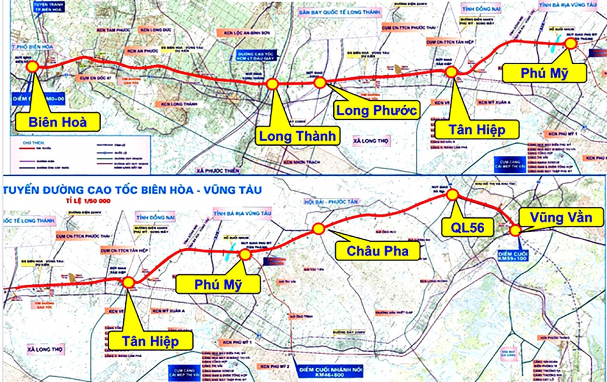 Phó Thủ tướng yêu cầu rà soát nội dung Dự án cao tốc Biên Hòa - Vũng Tàu