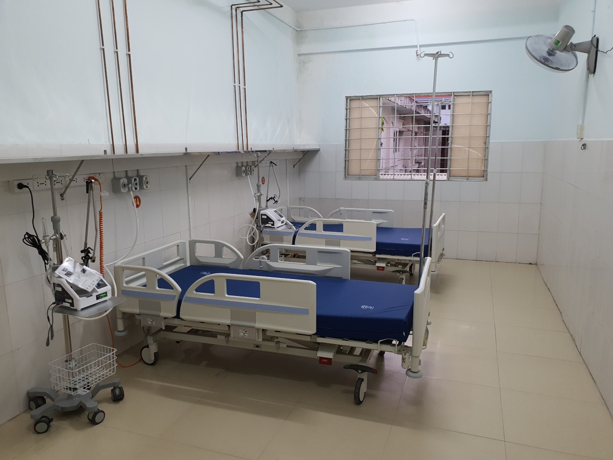 Bộ Y tế đưa vào sử dụng Trung tâm hồi sức tích cực bệnh nhân Covid-19 tại Vĩnh Long