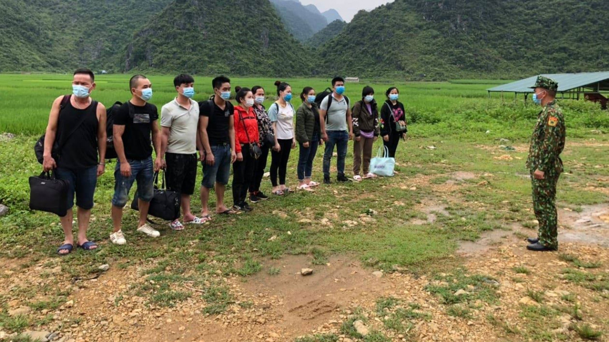 11 công dân Việt Nam nhập cảnh trái phép từ Trung Quốc