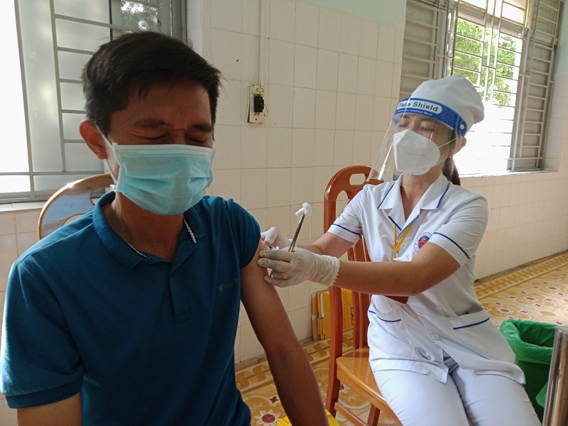 Ninh Thuận đã tiêm 59.834 trong số 74.700 liều vaccine phòng Covid-19 được phân bổ
