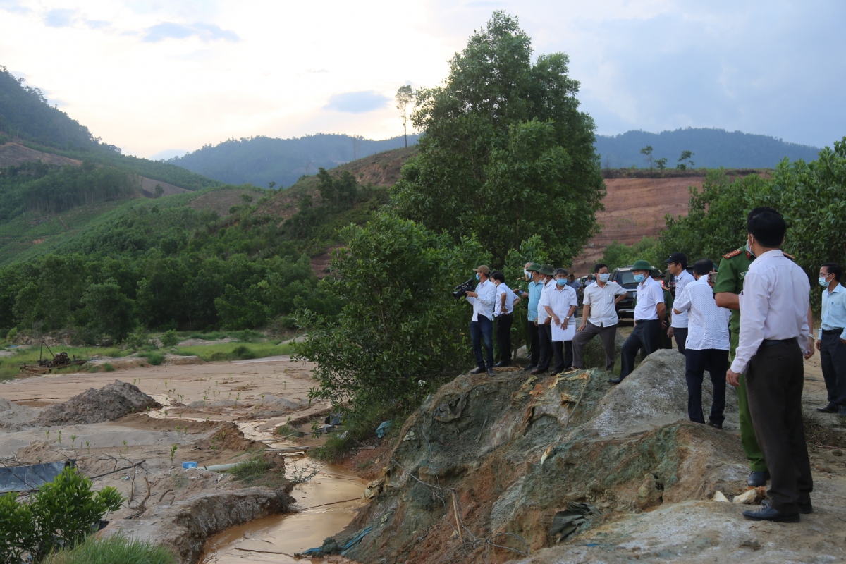 Quảng Nam siết chặt công tác quản lý khu vực mỏ vàng Bồng Miêu