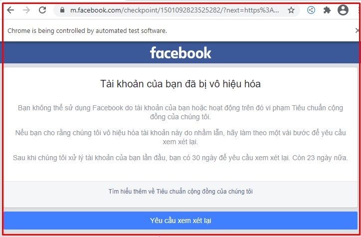 Tài khoản Facebook “bốc hơi” – Giới hạn của phép tắc cộng đồng