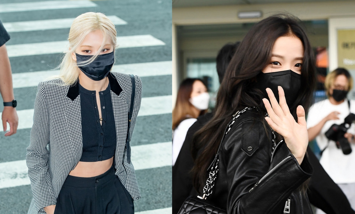 Rosé, Jisoo (BLACKPINK) khởi hành sang Paris tham dự Tuần lễ thời trang Xuân/Hè 2022