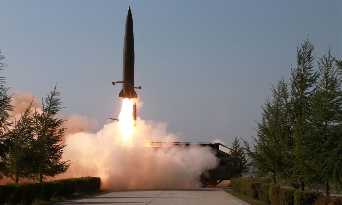 Mỹ: Vụ phóng tên lửa mới nhất của Triều Tiên không gây đe dọa tức thời