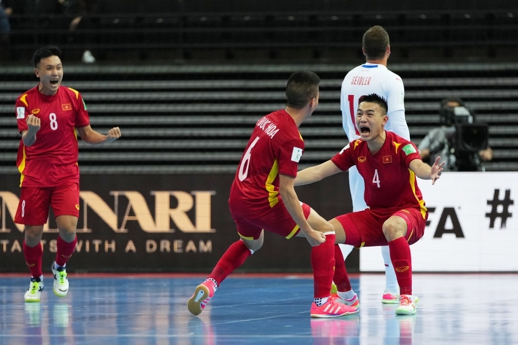 Xuất sắc cầm hòa CH Séc, ĐT Futsal Việt Nam lọt vào vòng 1/8 Futsal World Cup 2021
