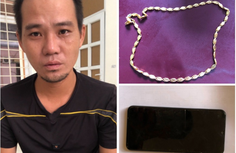 Đột nhập lán công nhân trộm dây chuyền vàng và điện thoại