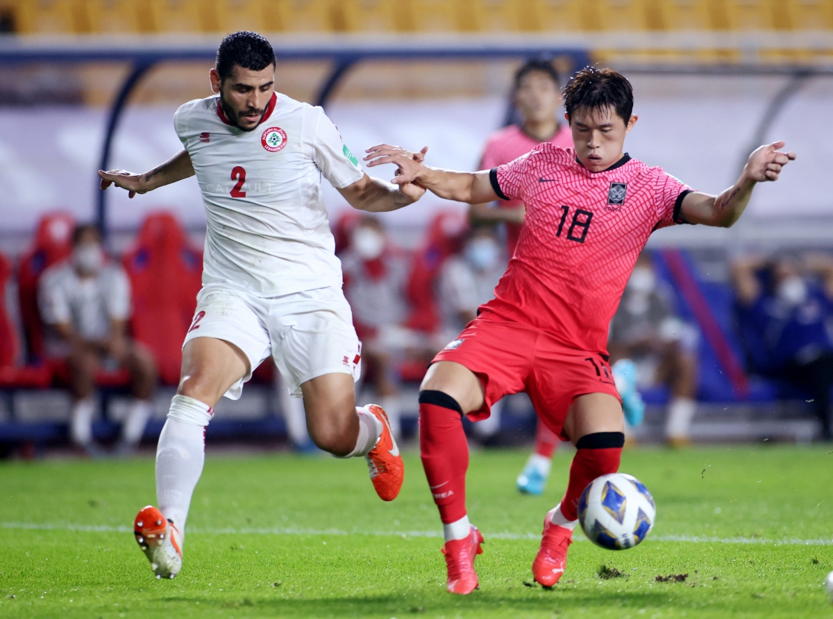 Son Heung Min vắng mặt, Hàn Quốc thắng nhọc Lebanon ở vòng loại World Cup 2022