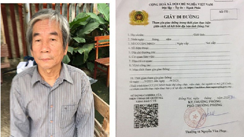 Tiệm photo ở Đồng Nai làm giả giấy đi đường, chứng nhận tiêm vaccine