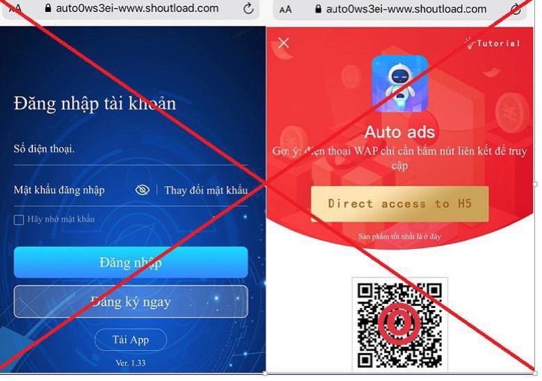 Cảnh báo ứng dụng Auto Ads hoạt động huy động vốn trái phép