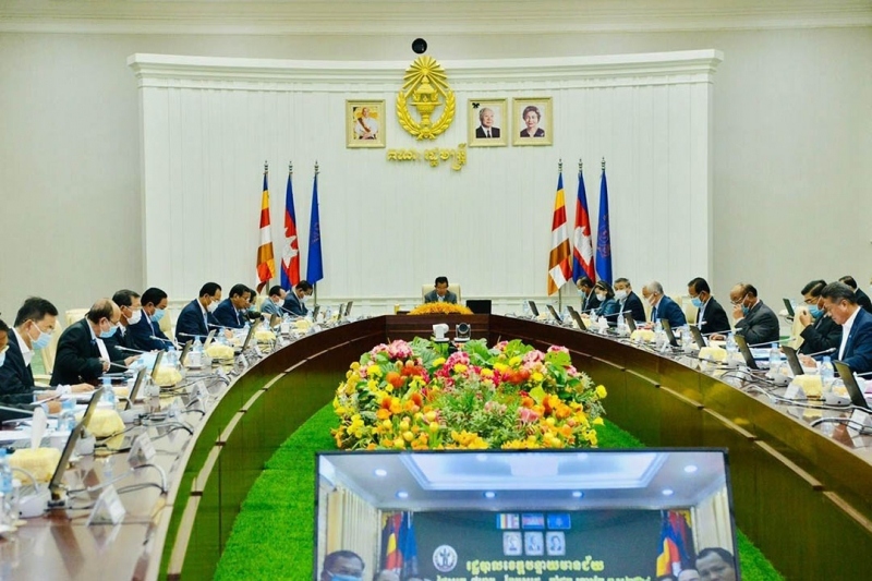 Nội các Campuchia thông qua dự thảo sửa đổi Hiến pháp