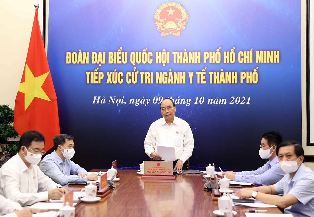 Chủ tịch nước đề nghị TPHCM tương trợ các địa phương trong vùng phòng, chống COVID-19