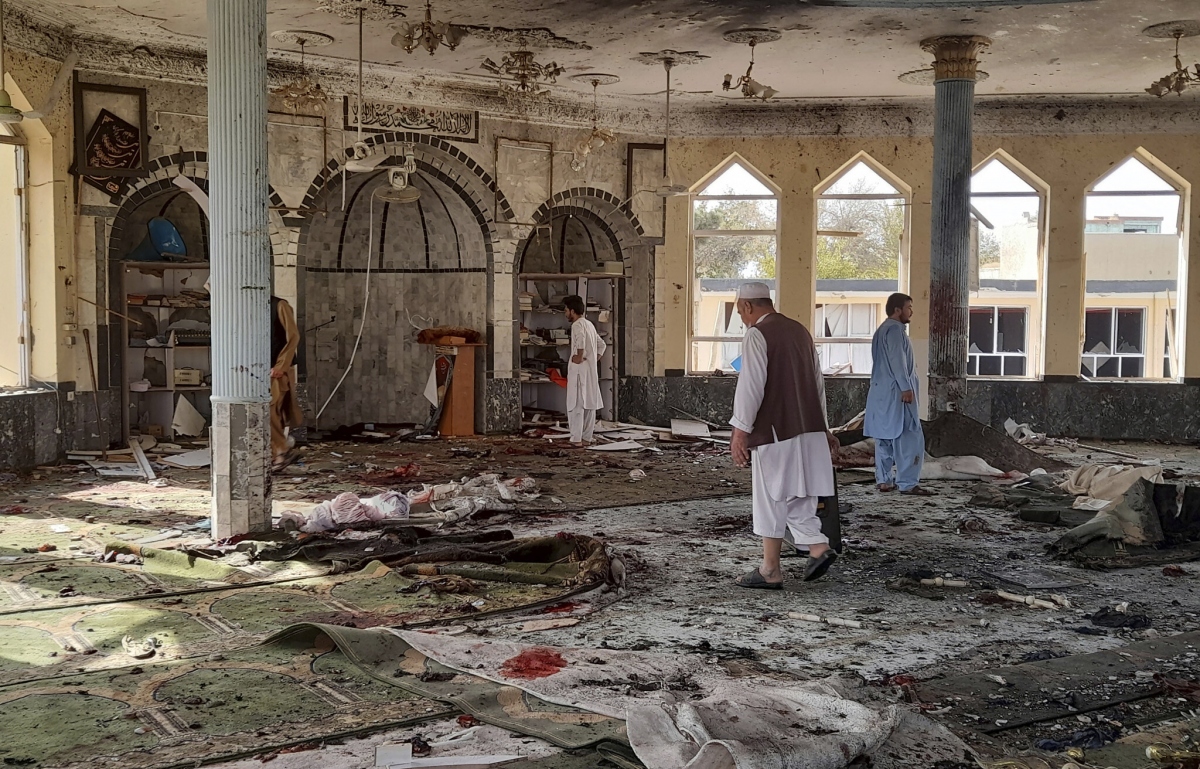 IS nhận trách nhiệm vụ đánh bom nhà thờ Hồi giáo ở Afghanistan