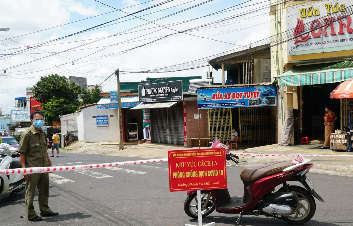 Đắk Lắk ghi nhận thêm 2 chùm ca bệnh Covid-19 tại TP Buôn Ma Thuột