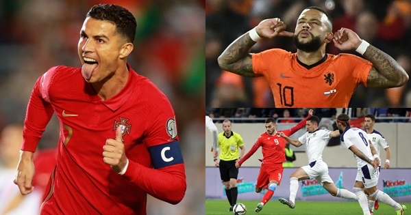 Vua phá lưới vòng loại World Cup 2022 khu vực châu Âu: Ronaldo “hít khói” Depay