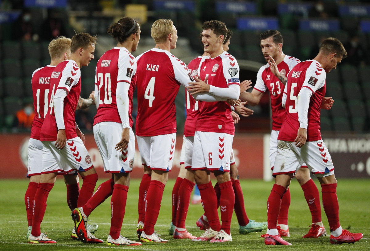 Kết quả vòng loại World Cup 2022 khu vực châu Âu (10/10): Đan Mạch tiến gần VCK