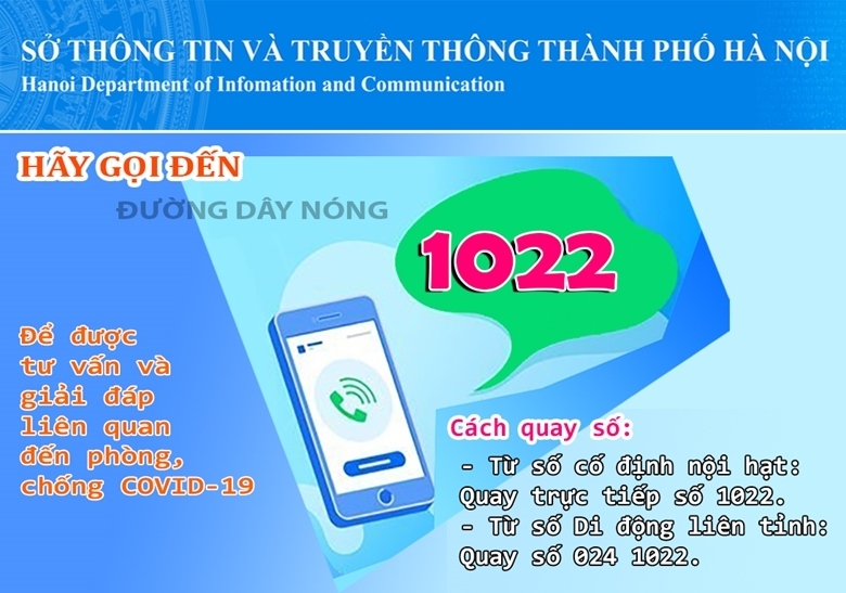 Hà Nội tiếp nhận gần 3.000 cuộc gọi đề nghị giải đáp về hỗ trợ do ảnh hưởng Covid-19