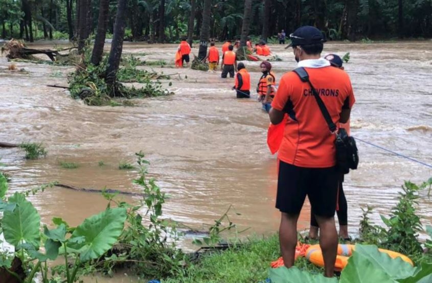 22 người thiệt mạng, 16 mất tích do bão Kompasu ở Philippines