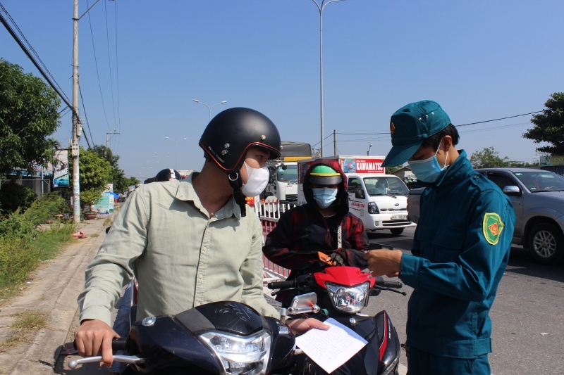 Người từ Đà Nẵng về Quảng Nam phải có giấy xét nghiệm âm tính với SARS-CoV-2