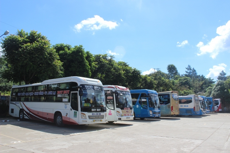 Sơn La thí điểm cho phép hoạt động trở lại một số tuyến vận tải hành khách cố định