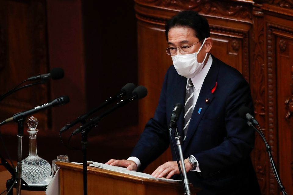 Tỷ lệ ủng hộ của người dân Nhật Bản đối với tân Thủ tướng F.Kishida ở mức 49%