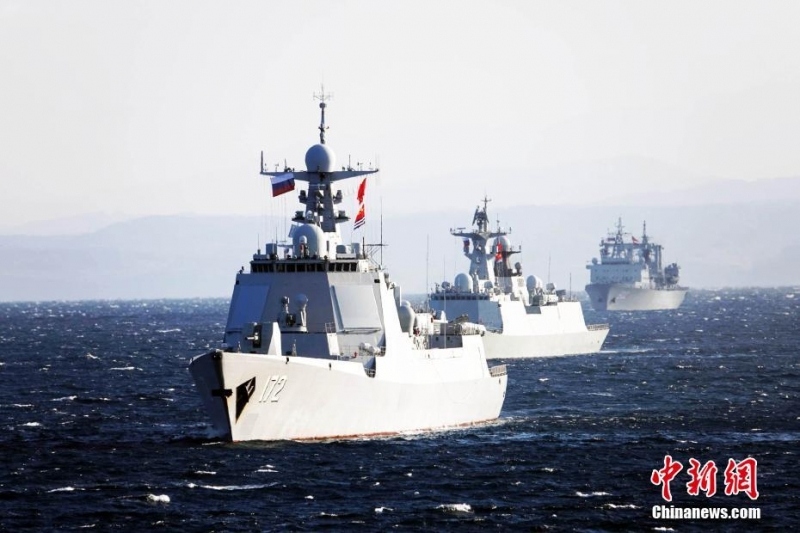 Trung Quốc, Nga tập trận chung trên biển