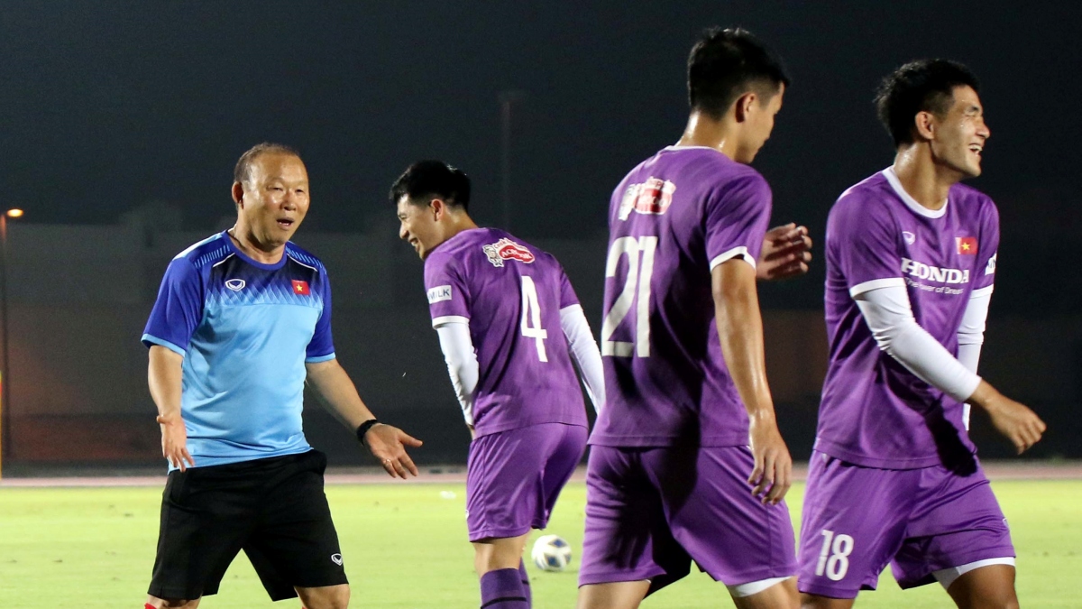 HLV Park Hang Seo nhận tin vui trước trận đấu với ĐT Oman