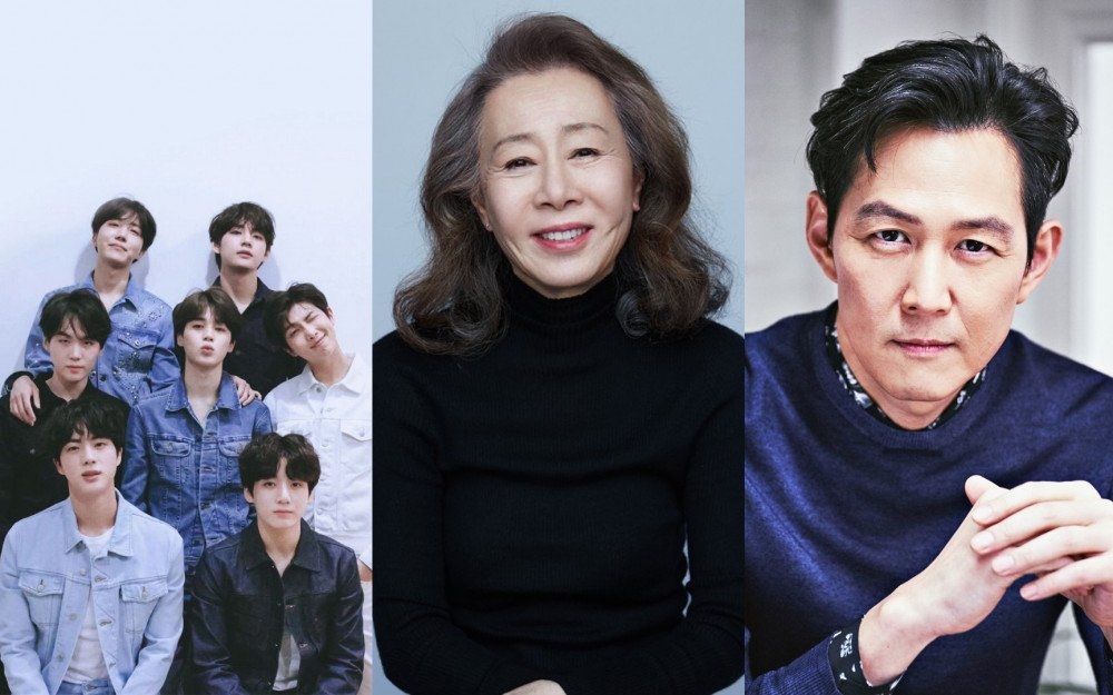 BTS, dàn sao "Squid game" dẫn đầu top 10 nghệ sĩ quyền lực nhất Hàn Quốc năm 2021