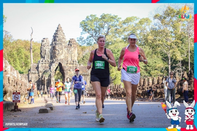 Campuchia tái khởi động giải chạy bán marathon quốc tế tại Siem Riep