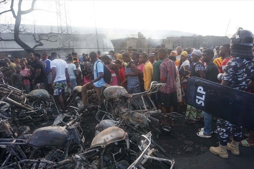 Cập nhật vụ nổ tại Sierra Leone: 99 người thiệt mạng, hơn 100 người bị thương