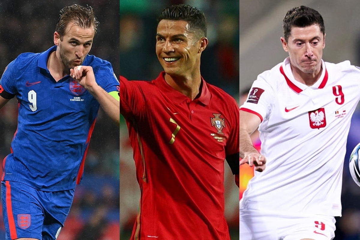 Vua phá lưới vòng loại World Cup 2022 khu vực châu Âu: Kane vượt mặt Ronaldo
