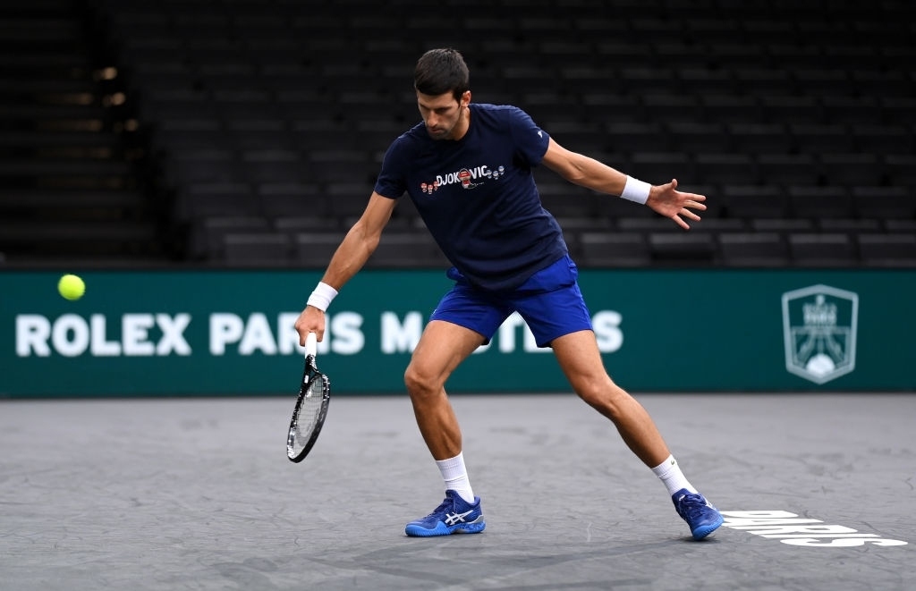 Djokovic tái xuất, đặt mục tiêu vô địch Paris Masters 2021