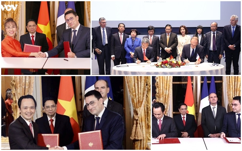 Những thỏa thuận hợp tác trị giá tỷ USD của các doanh nghiệp Việt Nam và Pháp