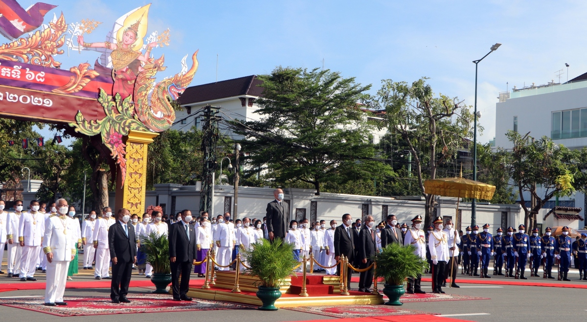 Campuchia long trọng kỷ niệm 68 năm ngày Quốc khánh
