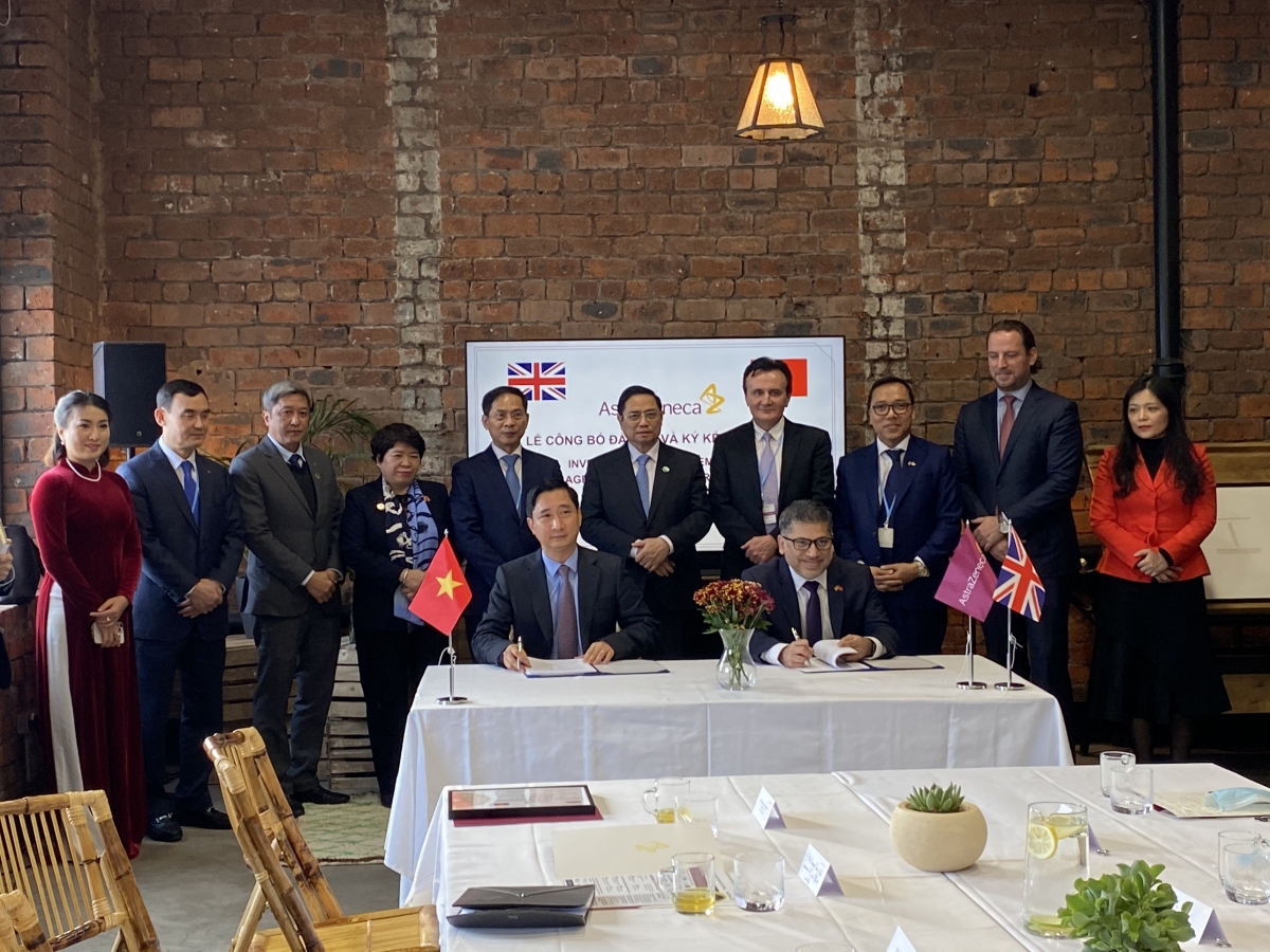 AstraZeneca sẽ đầu tư 90 triệu USD hỗ trợ Việt Nam nâng cao năng lực sản xuất dược phẩm