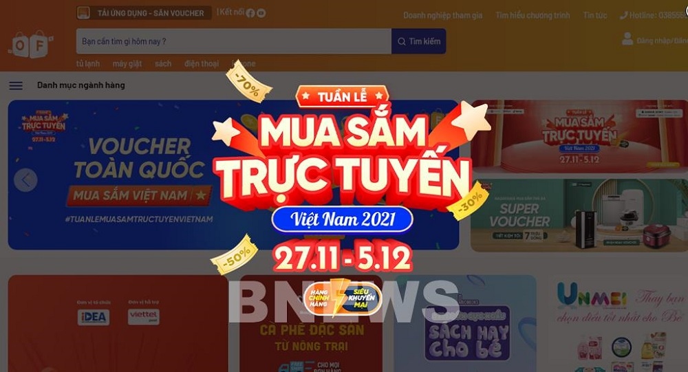 Online Friday và chuỗi sự kiện mua sắm trực tuyến lớn nhất năm: Ưu đãi lên đến 100%