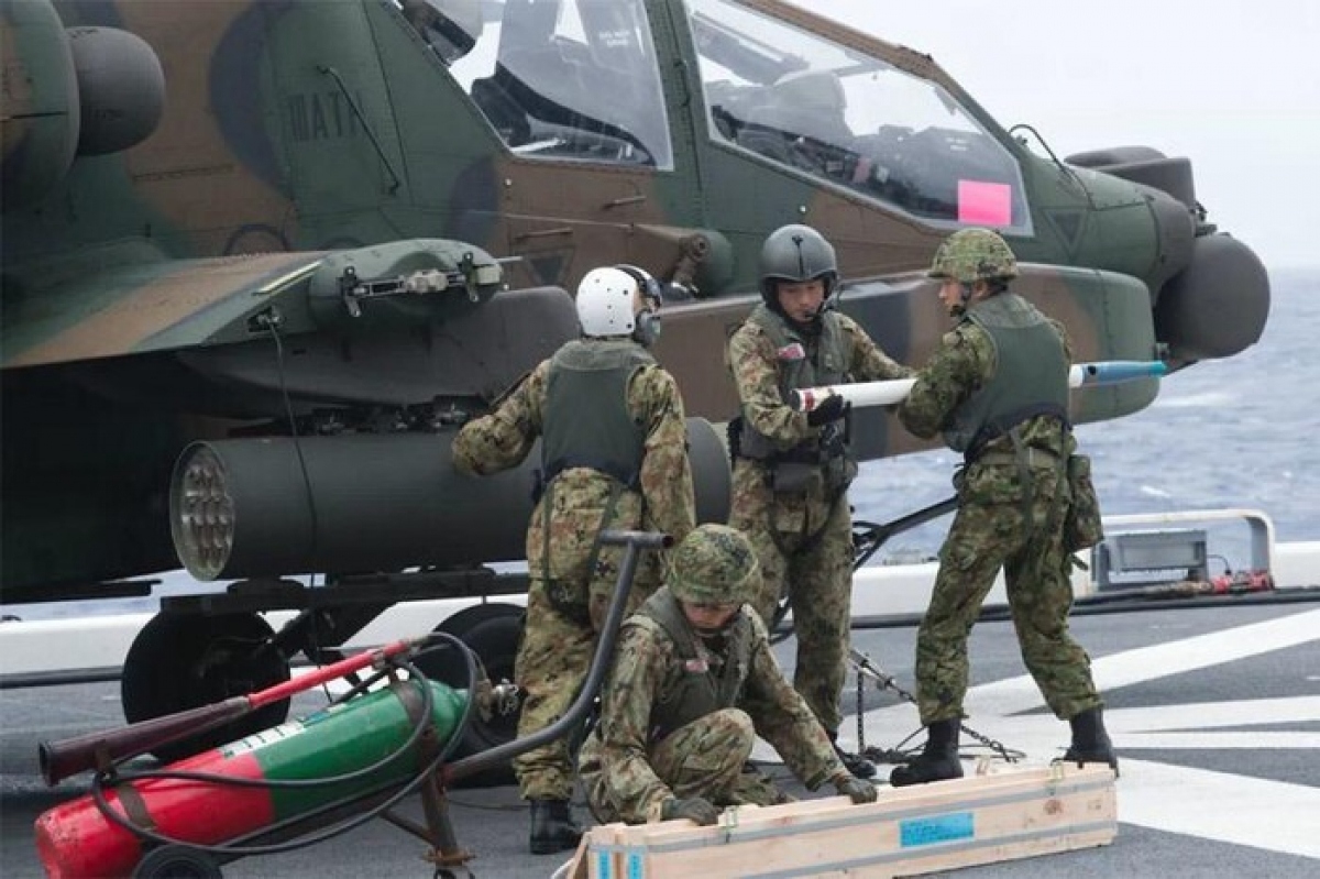 Mỹ - Nhật tập trận chung tìm kiếm và cứu nạn ở Okinawa