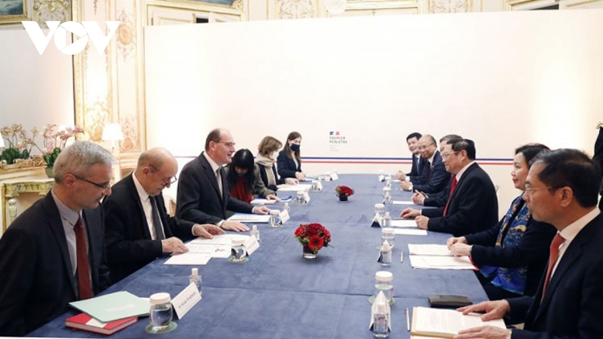 Tuyên bố chung Việt Nam và Pháp nhân chuyến thăm chính thức của Thủ tướng tại Pháp