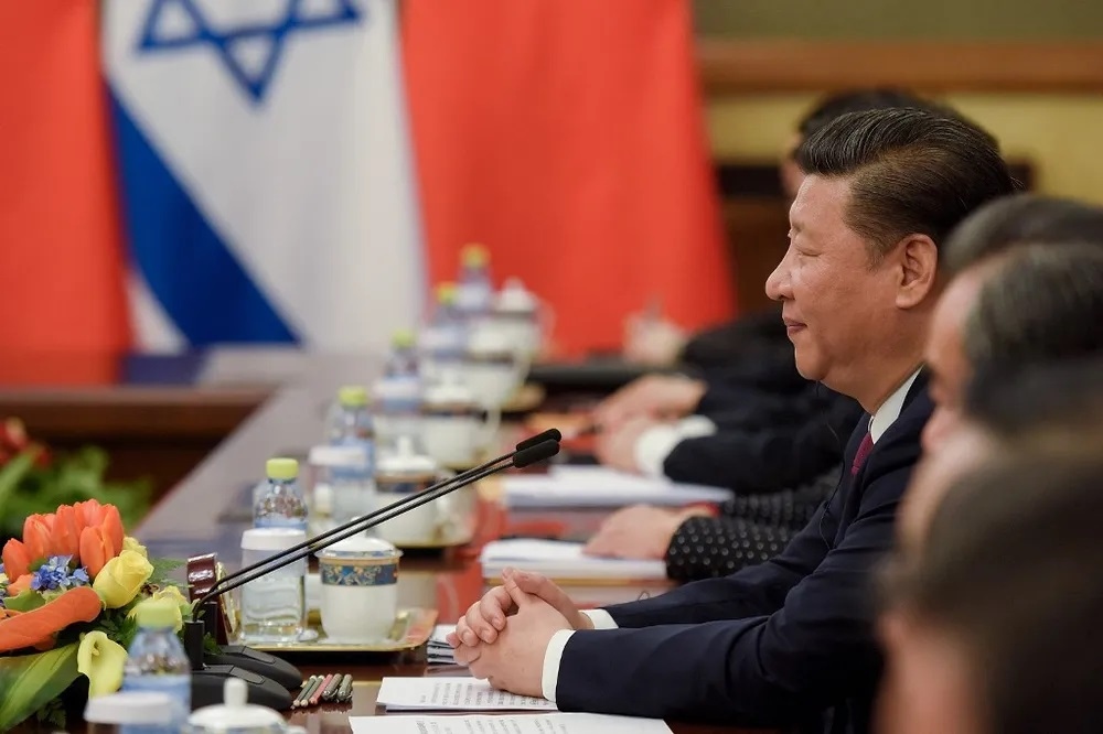 Lãnh đạo Israel và Trung Quốc điện đàm lịch sử