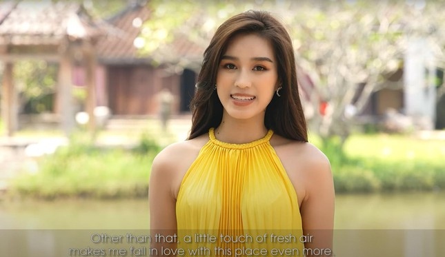 Hoa hậu Đỗ Thị Hà đưa hình ảnh làm ruộng vào clip giới thiệu bản thân ở Miss World 2021