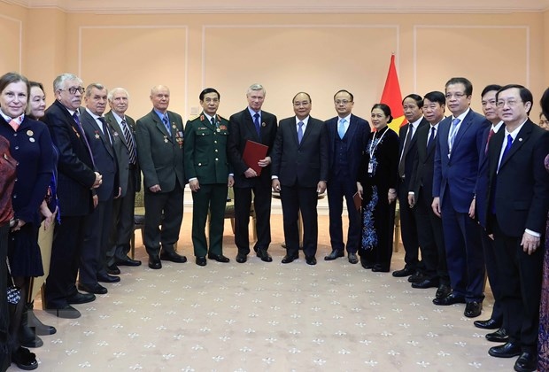 Chủ tịch nước tiếp Hội Cựu chiến binh Nga tại Việt Nam và Hội Hữu nghị Nga – Việt