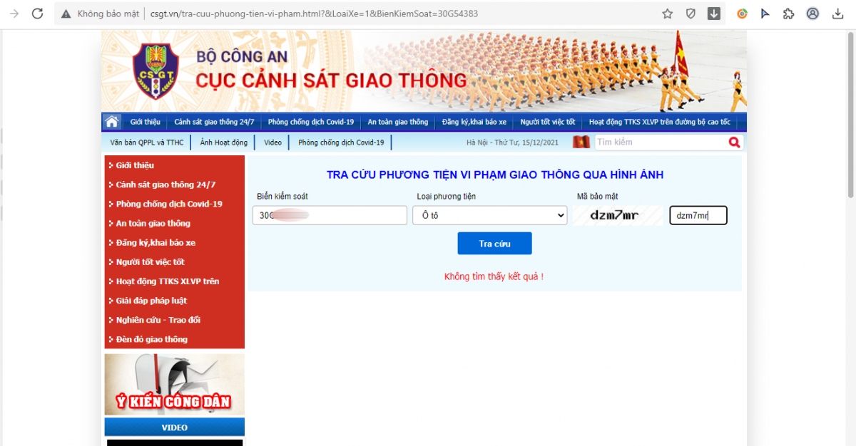 Cách tra cứu xe bị phạt nguội nhanh và đơn giản nhất