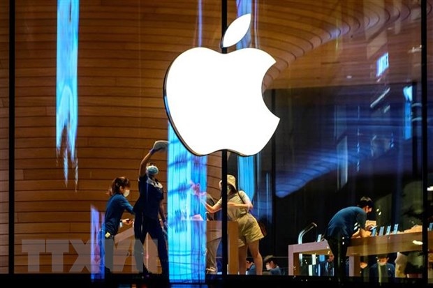 Giá trị vốn hóa thị trường của Apple tiến sát mốc 3.000 tỷ USD