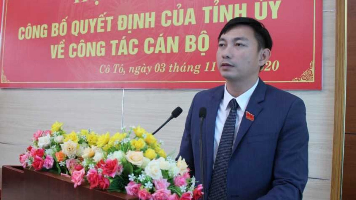 Cảnh cáo Ban Thường vụ Huyện ủy Cô Tô, đề nghị kỷ luật ông Lê Hùng Sơn