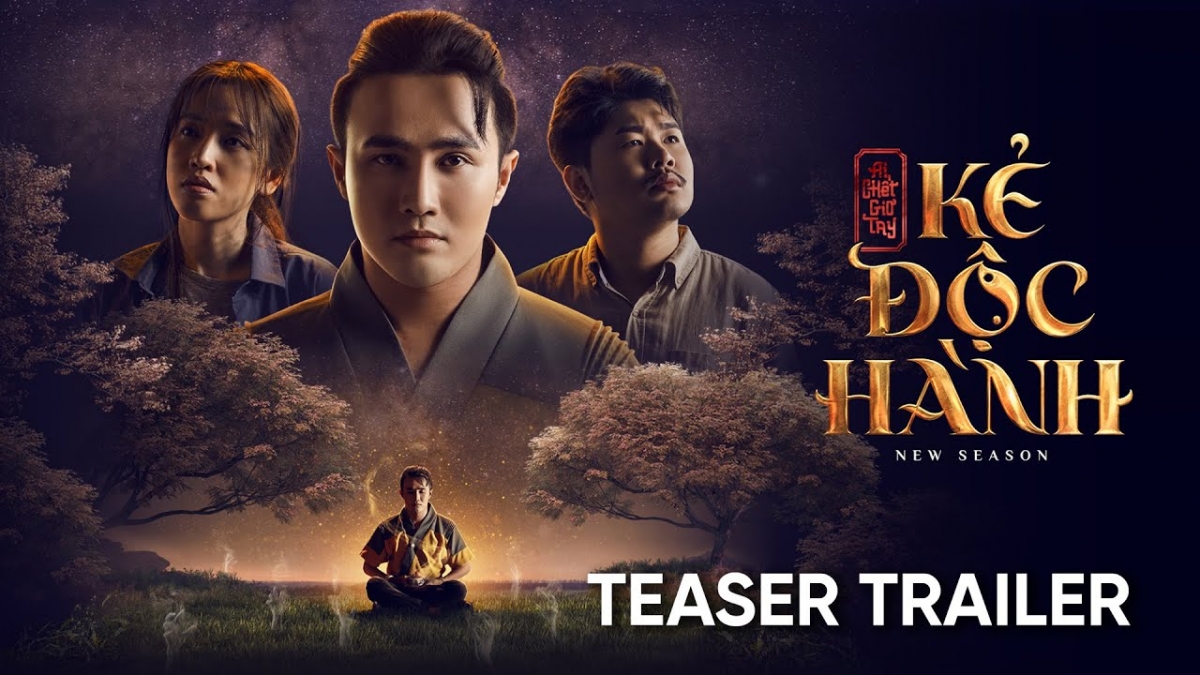 Huỳnh Lập "nhá hàng" trailer series linh dị "Kẻ độc hành" khiến khán giả thót tim