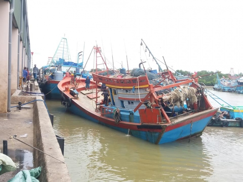 100% tàu cá ở Tiền Giang đã biết thông tin về bão RAI