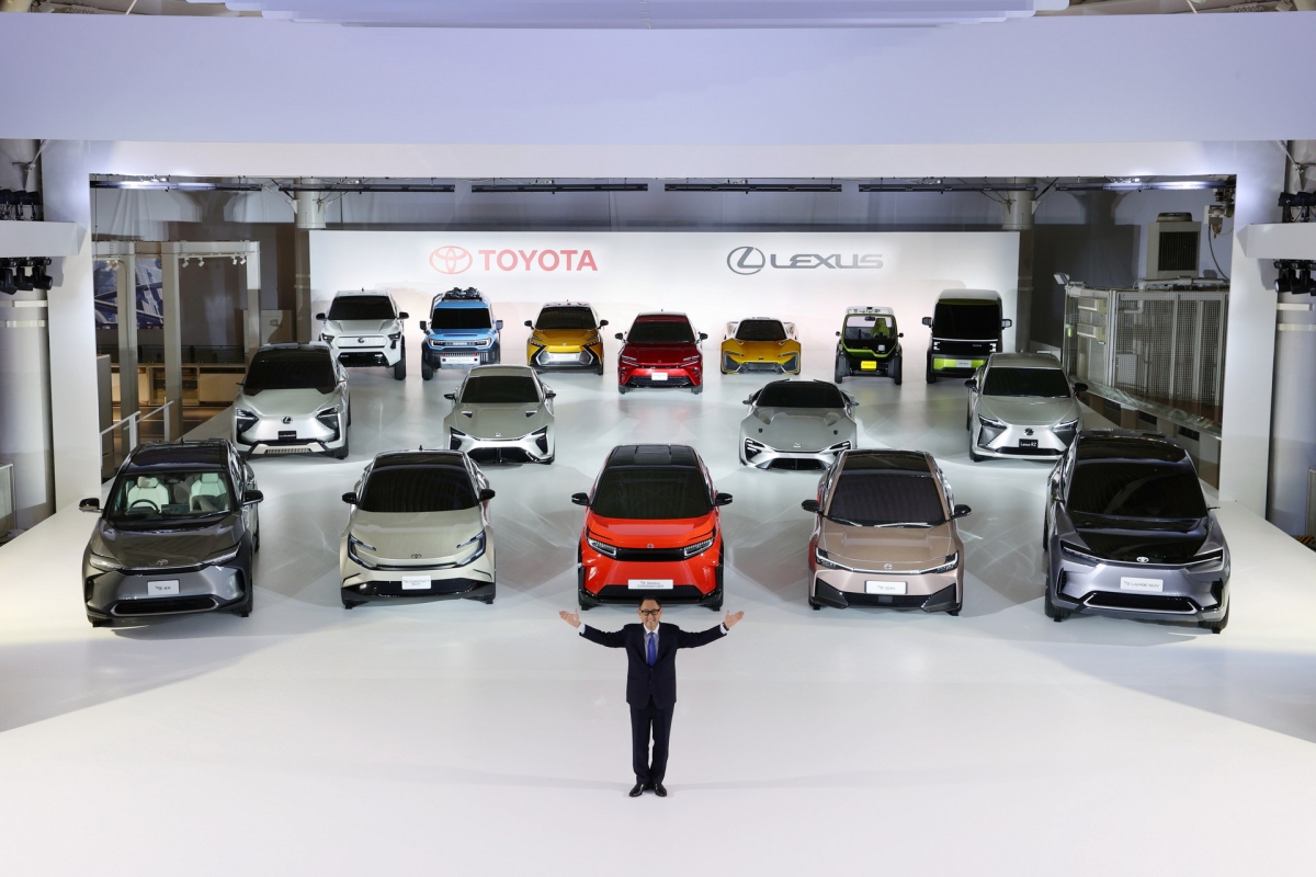Toyota và Lexus công bố 15 mẫu xe điện tương lai