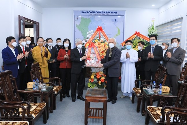 Chủ tịch Ủy ban Trung ương MTTQ Việt Nam gửi thư chúc mừng Giáng sinh năm 2021