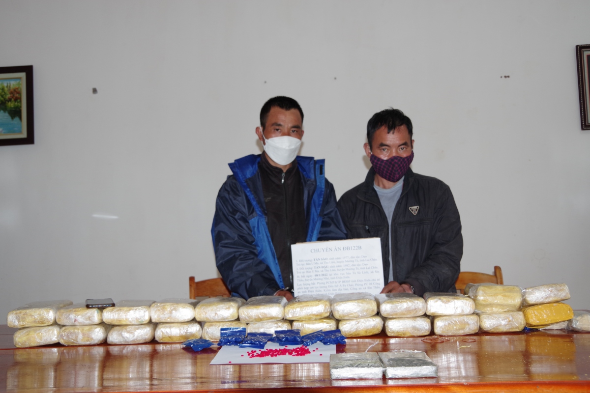 Ngăn chặn kịp thời 2 vụ vận chuyển ma túy từ biên giới vào Việt Nam