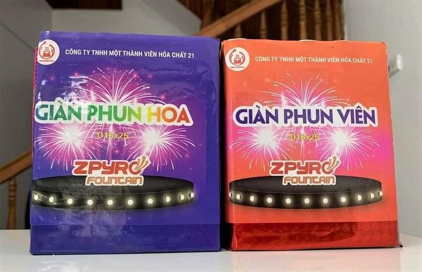 Cửa hàng bán pháo hoa Z121 cao hơn giá niêm yết sẽ buộc phải đóng cửa