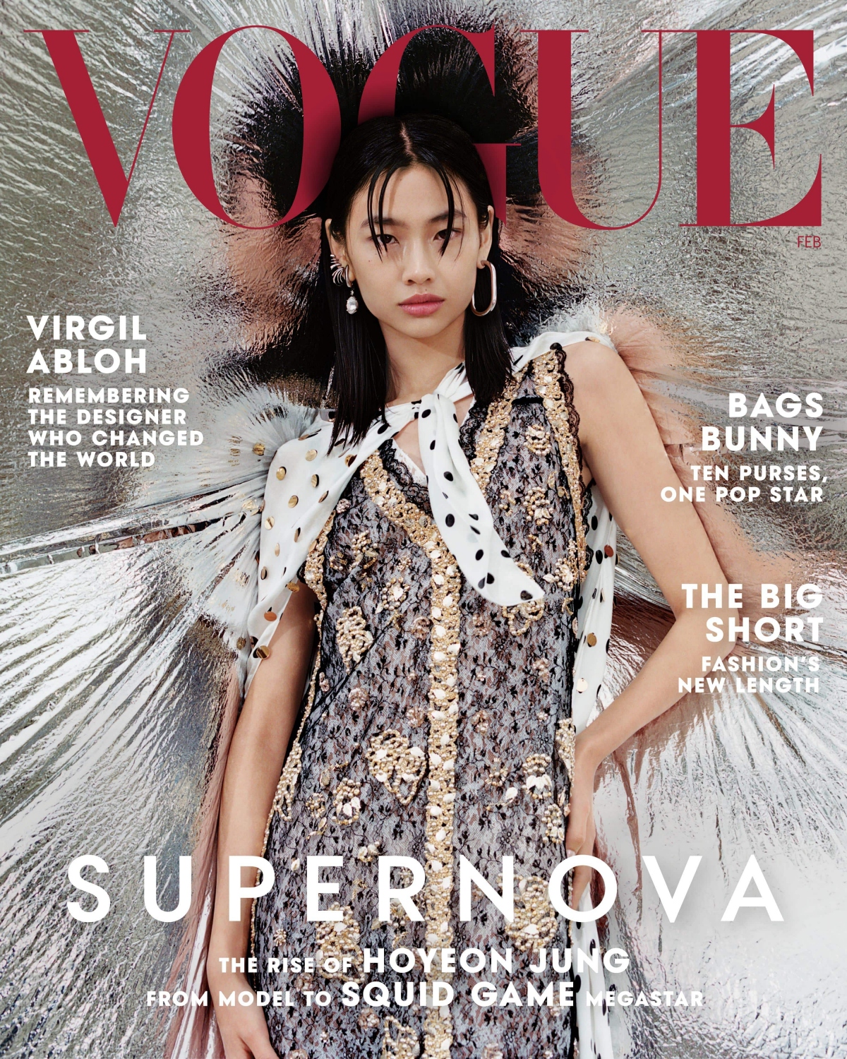"Squid game" Jung Ho Yeon - ngôi sao châu Á đầu tiên xuất hiện độc lập trên Vogue Mỹ